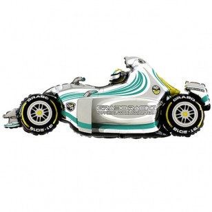 Formula One Style Racing Car Supershape Balloon